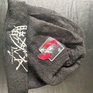 Black Sweater with Embroidered Patch